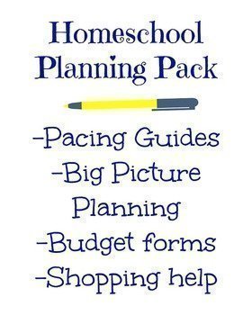 Homeschool Planning Pack