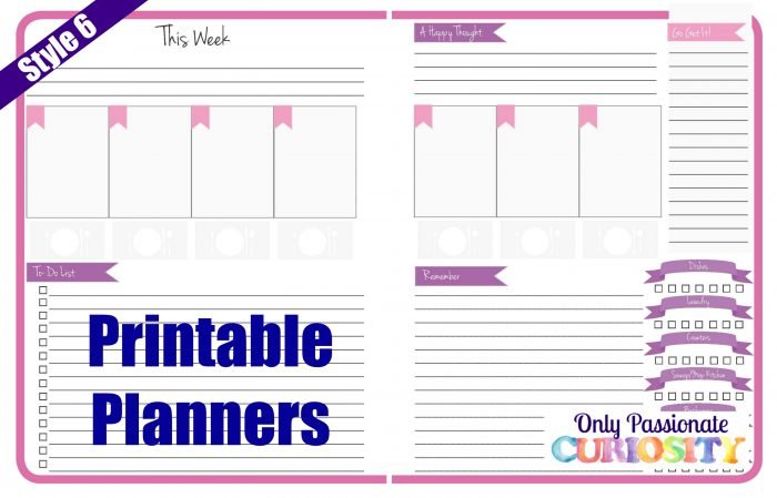 Planner Style 6