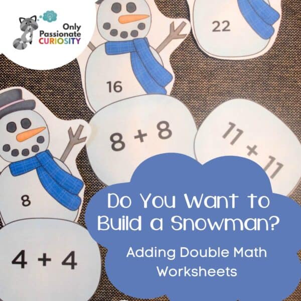 want to build a snowman math printable
