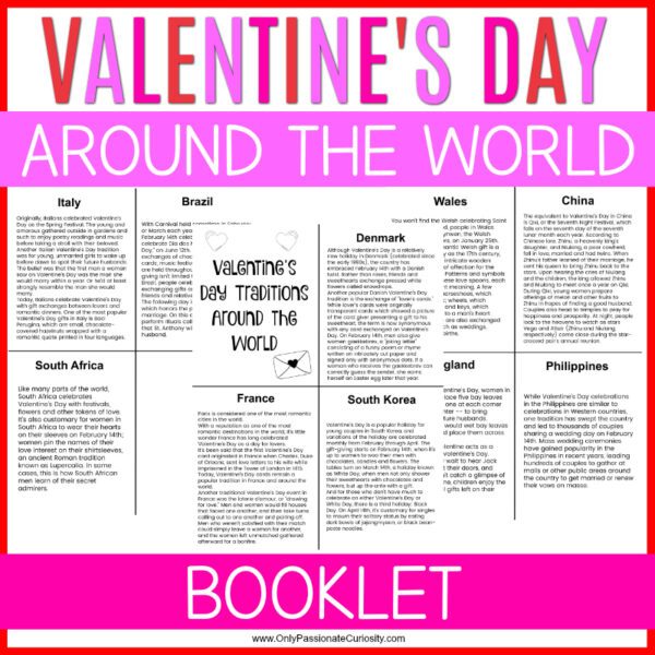 a study of Valentine's Day traditions around the world